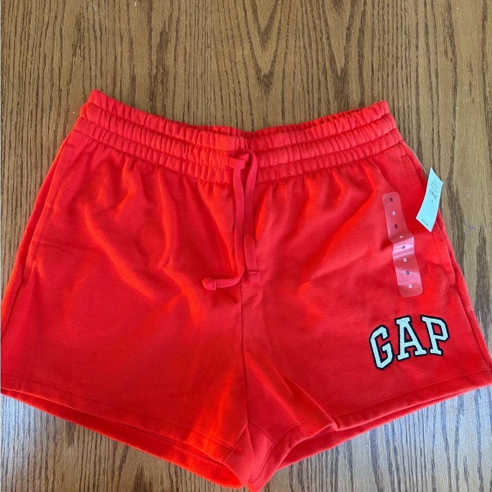 GAP Women's Bright Red Athletic Shorts